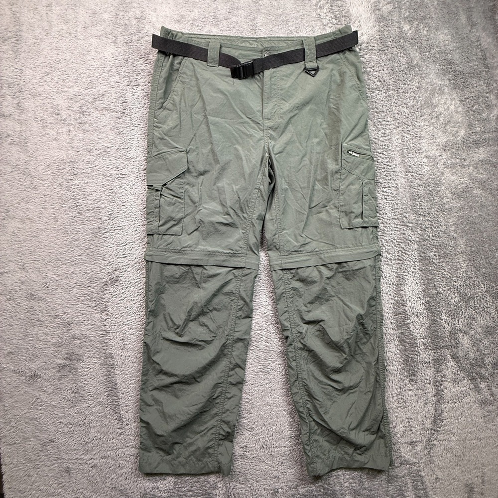 Columbia Silver Ridge Omni-Shade UPF Protection Convertible Cargo Pant Men 34x30